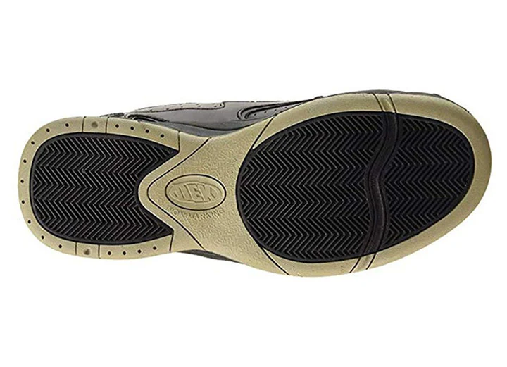 Mens Wide Fit Dek Arizona Trainers black and white - Image 11