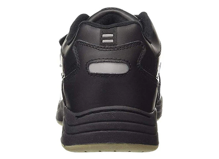 Mens Wide Fit Dek Arizona Trainers black and white - Image 5