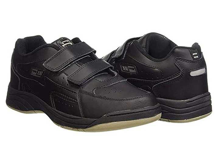 Mens Wide Fit Dek Arizona Trainers black and white - Image 7