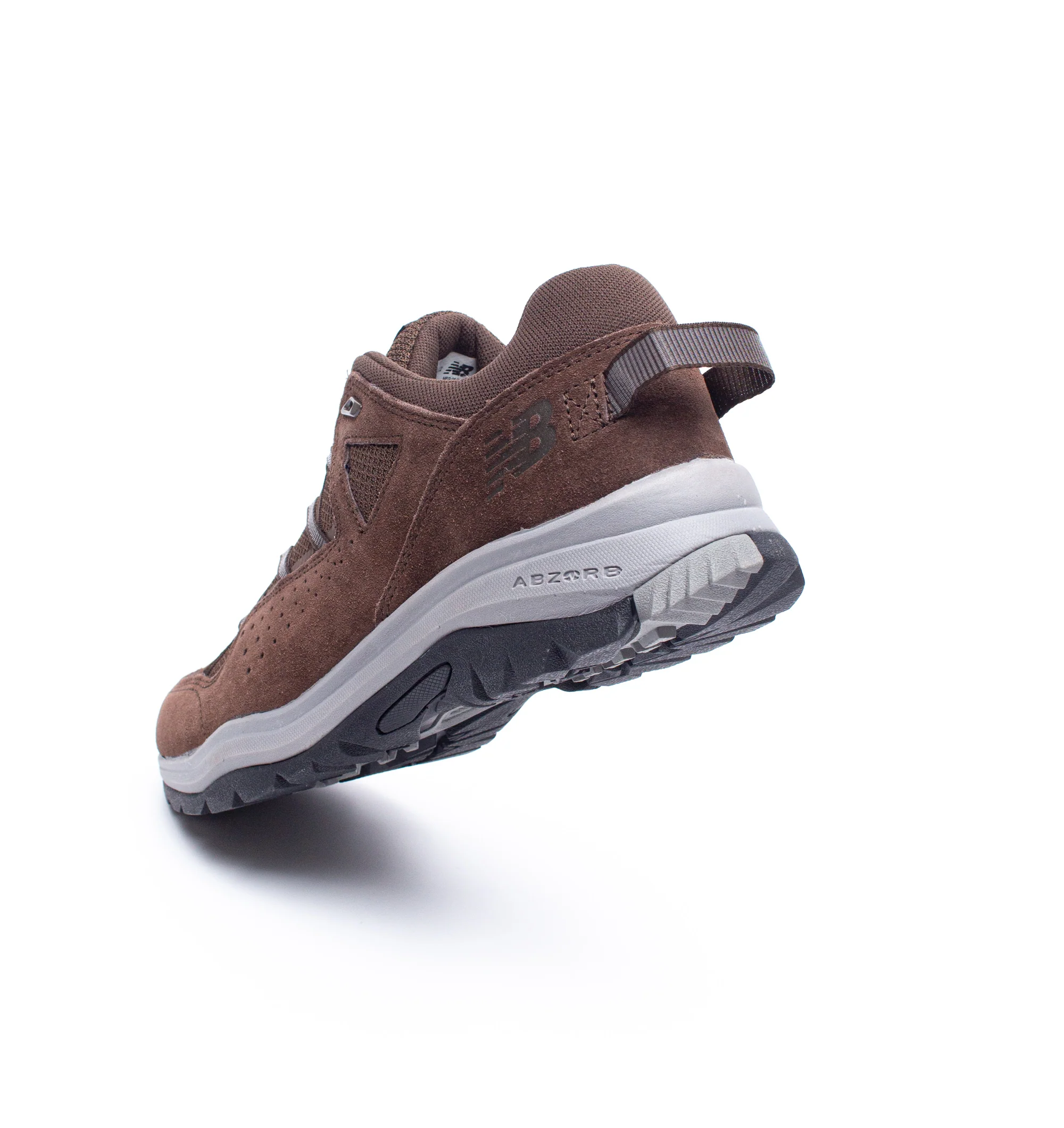 Mens Wide Fit New Balance MW669LC2 Brown Hiking Trainers - Image 5