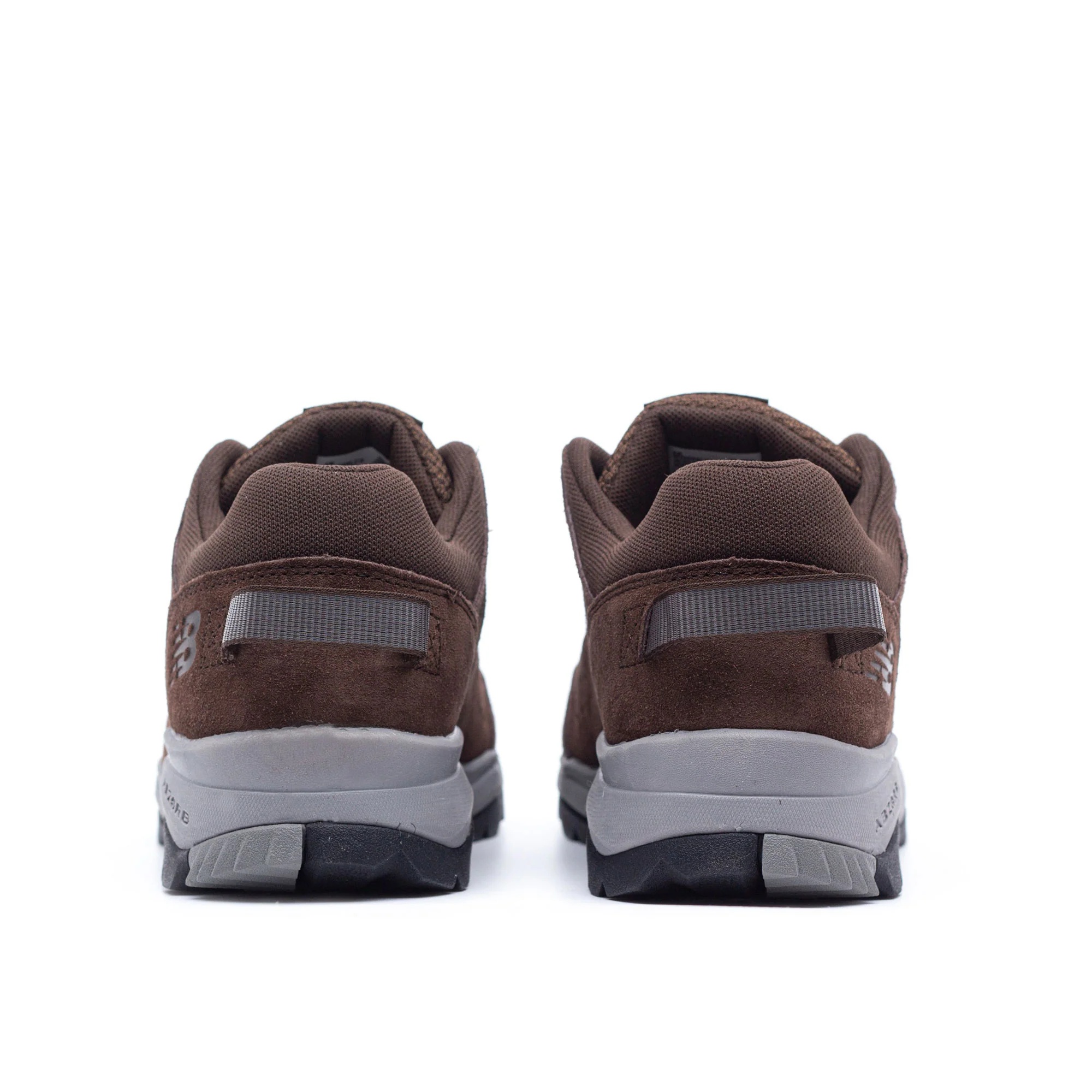 Mens Wide Fit New Balance MW669LC2 Brown Hiking Trainers - Image 7