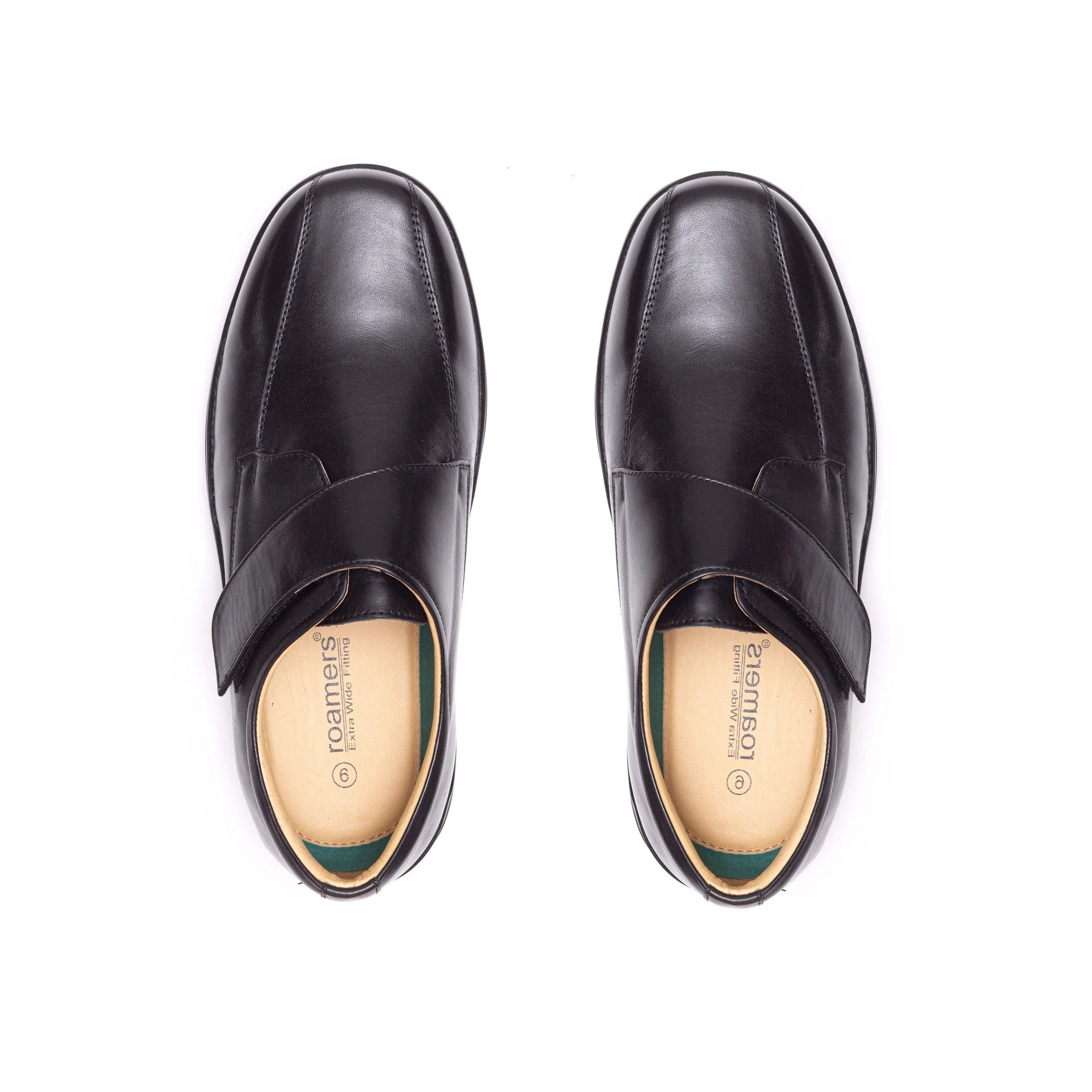 Mens Wide Fit Roamers M435A Shoes - Image 4