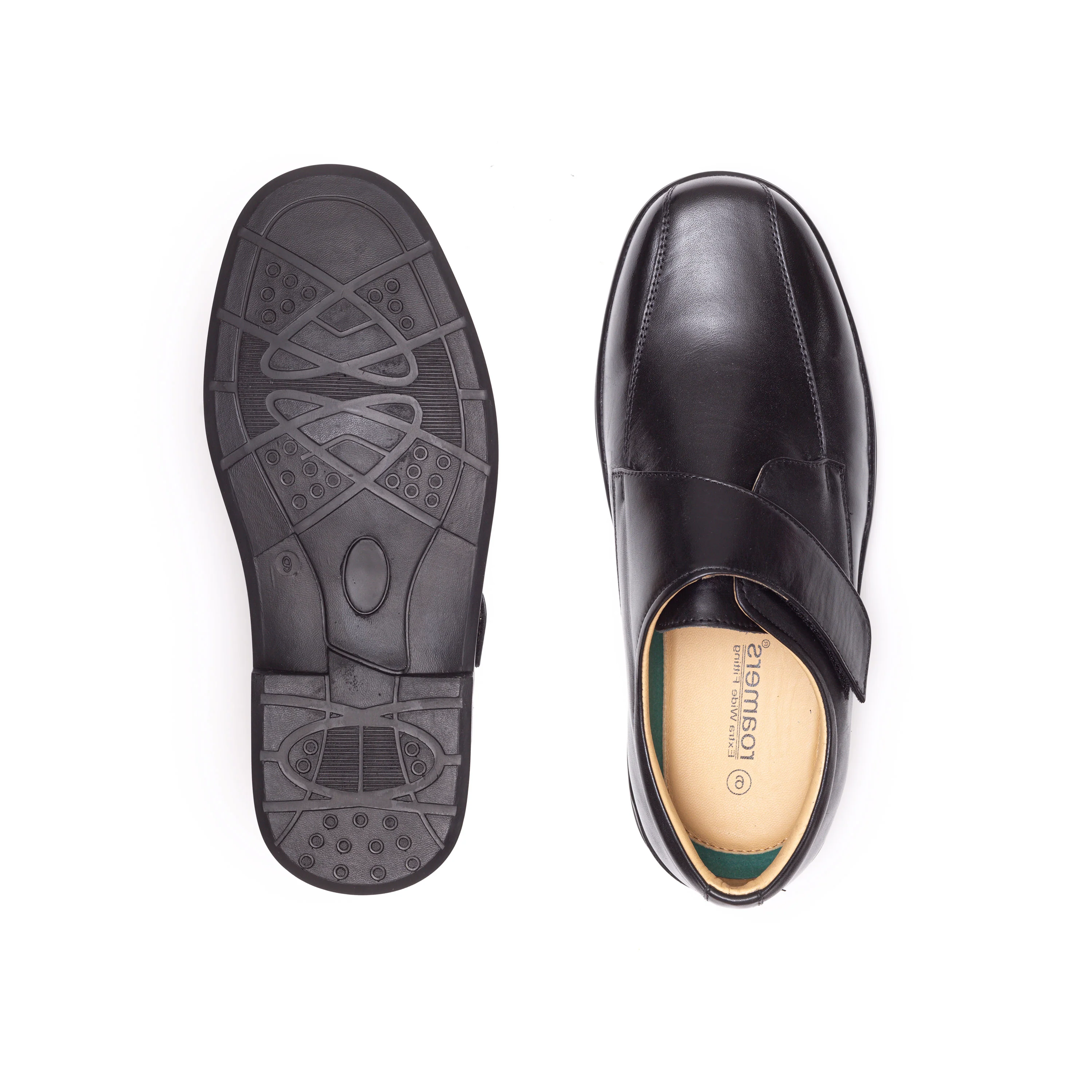 Mens Wide Fit Roamers M435A Shoes - Image 7