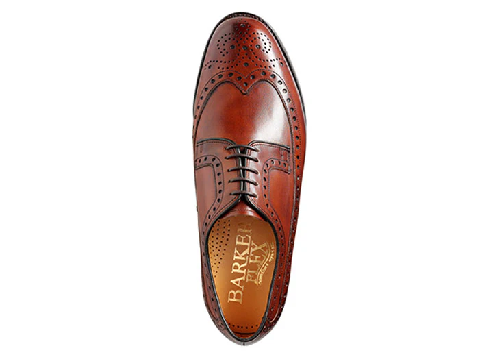 Mens Wide Fit Barker Portrush Shoes - Image 8