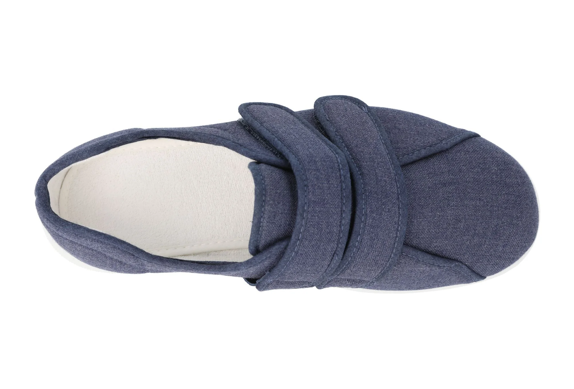 Mens Wide Fit DB Harris Velcro Canvas Shoes - Image 4