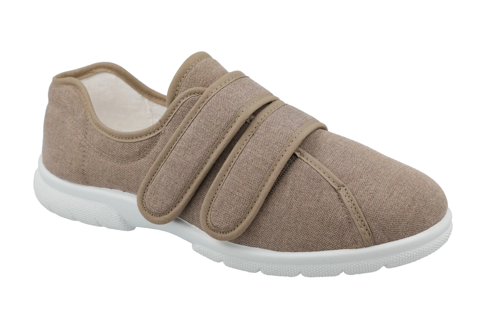 Mens Wide Fit DB Harris Velcro Canvas Shoes - Image 7
