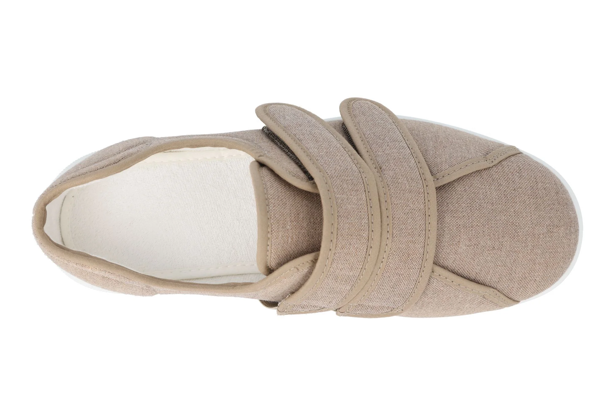 Mens Wide Fit DB Harris Velcro Canvas Shoes - Image 9