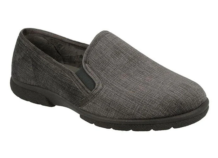 Mens Extra Wide Fit DB Kendal Slip On Slippers - Image 13