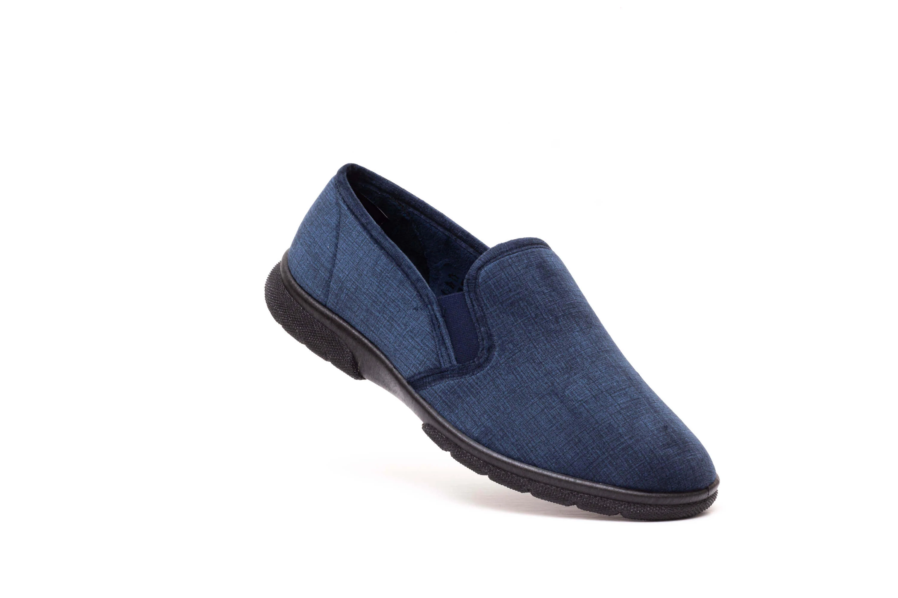 Mens Extra Wide Fit DB Kendal Slip On Slippers - Image 6