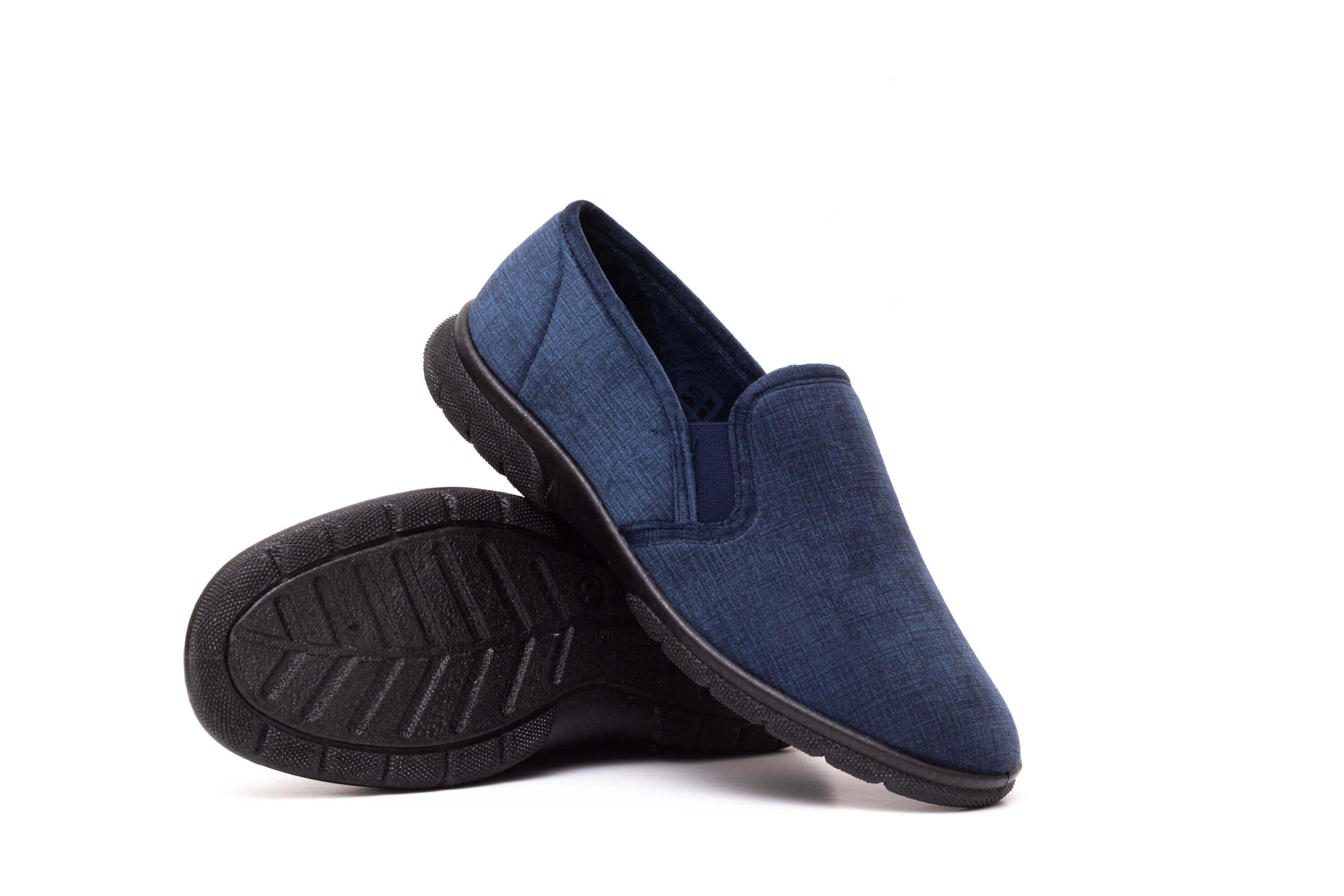 Mens Extra Wide Fit DB Kendal Slip On Slippers - Image 8