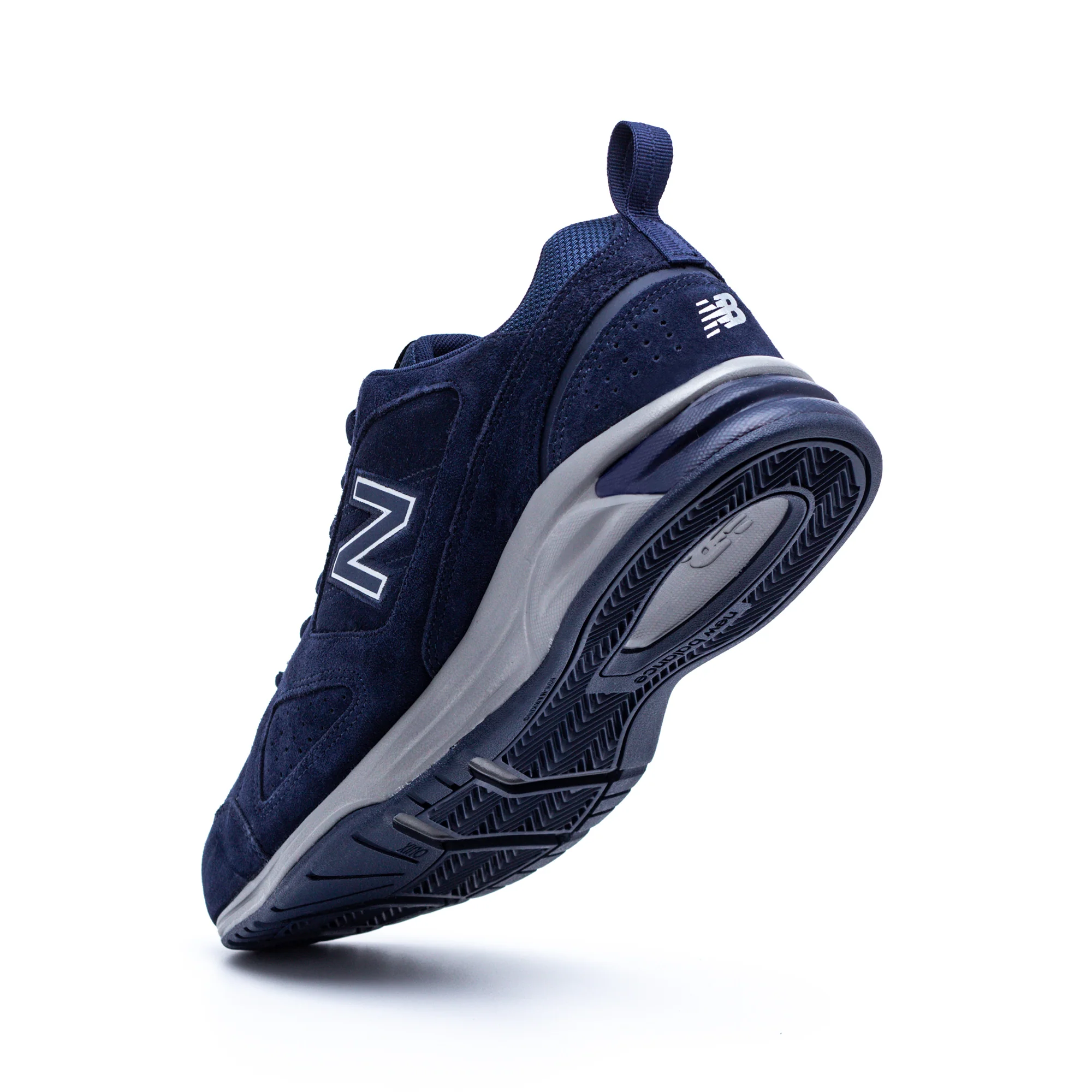 Mens New Balance Wide Fit MX624NV4 Navy Trainers - By Wide Fit Shoes ABZORB - Image 6