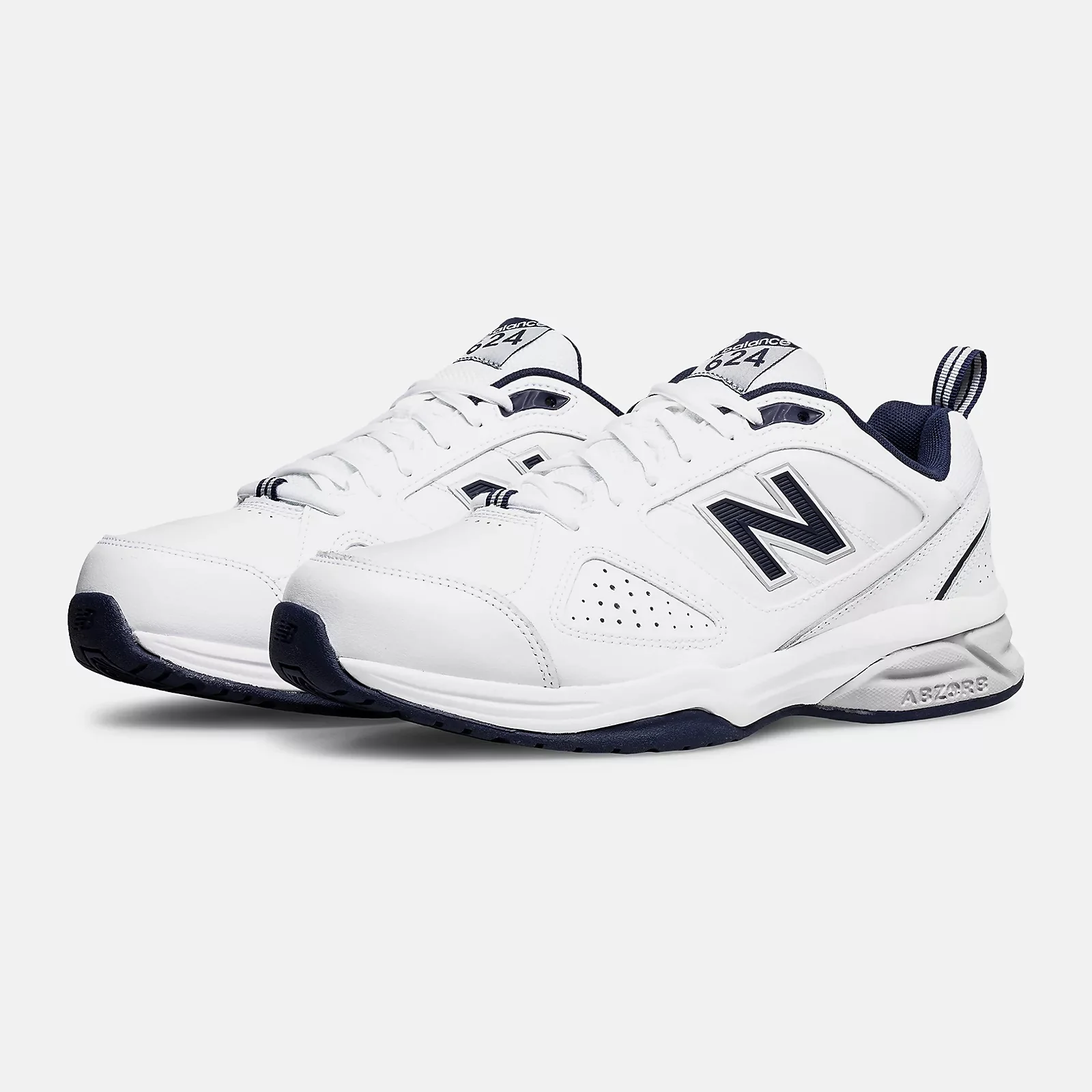 Mens Wide Fit New Balance MX624WN4 Trainers ABZORB - Image 6