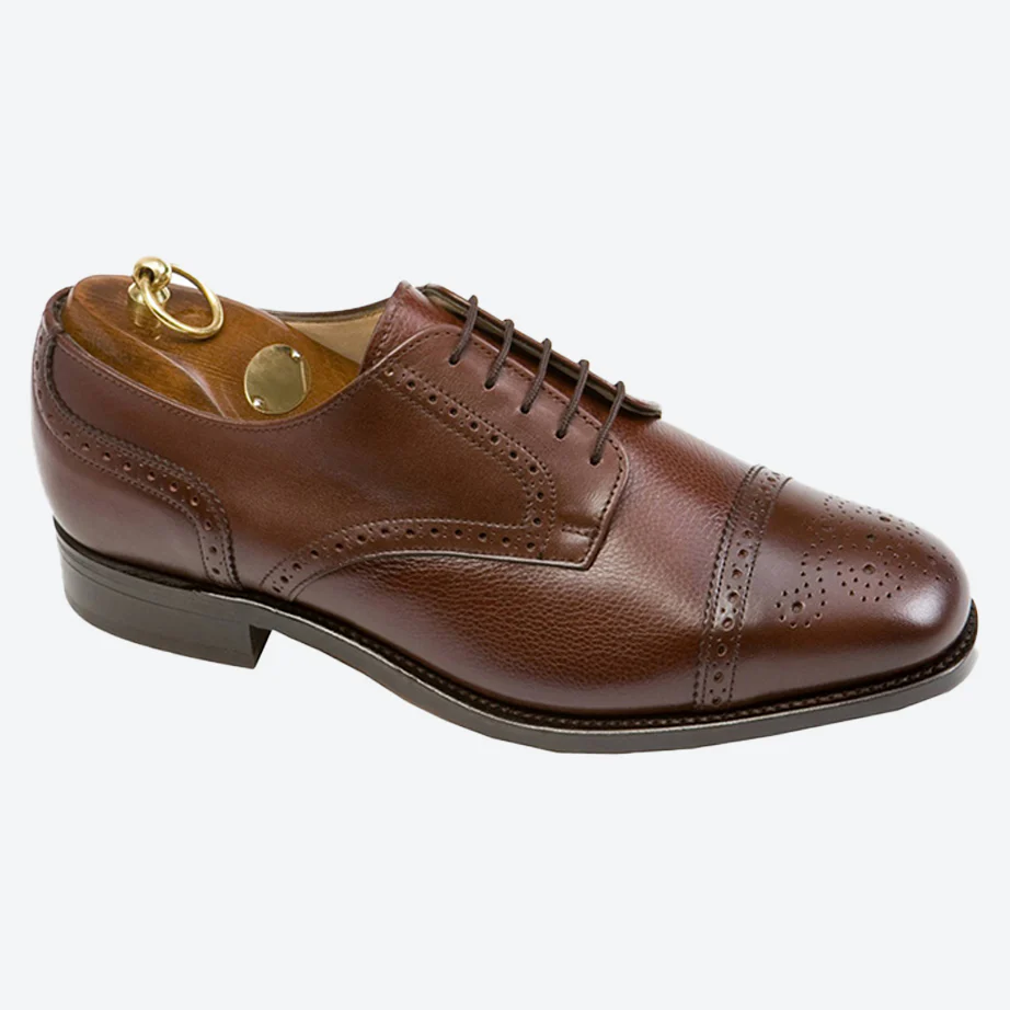 Mens Wide Fit Sanders Guildford Formal Shoes - Image 7