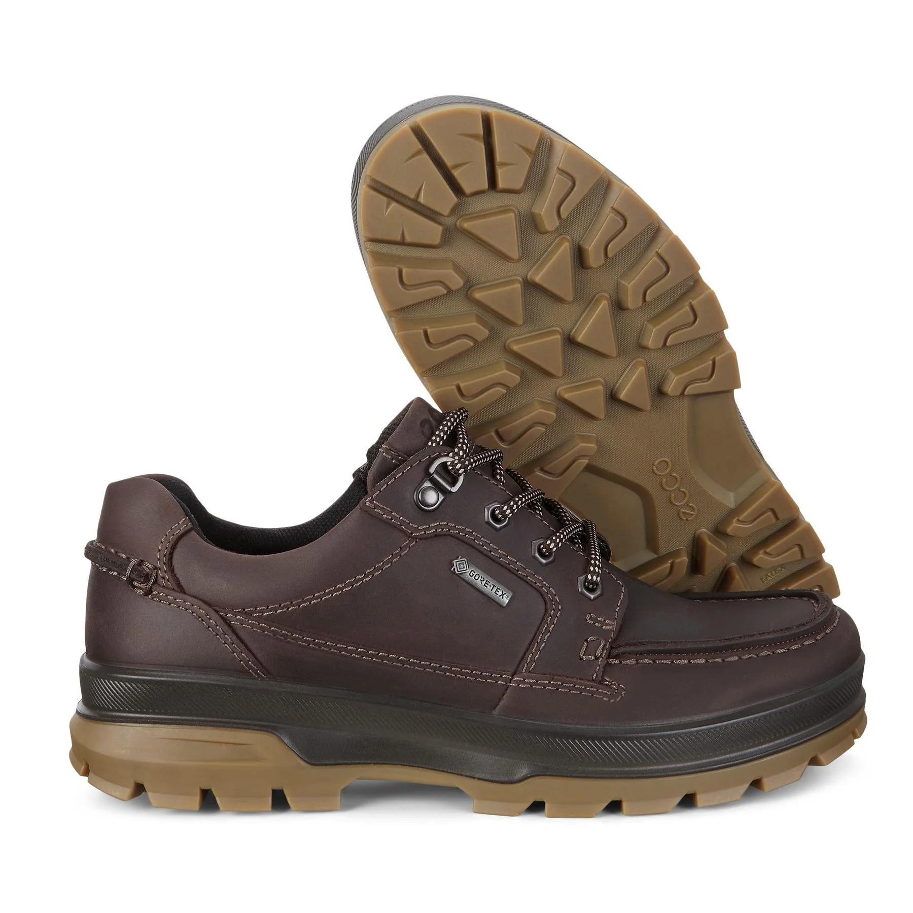 Men's Wide Fit ECCO Rugged Track Outdoor Walking Trainers - Image 13