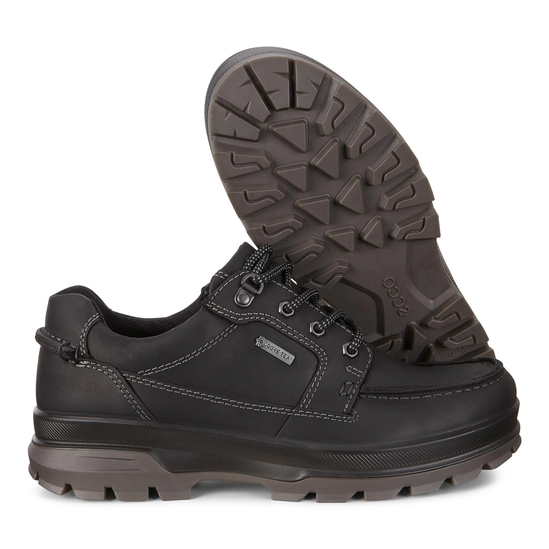 Men's Wide Fit ECCO Rugged Track Outdoor Walking Trainers - Image 7