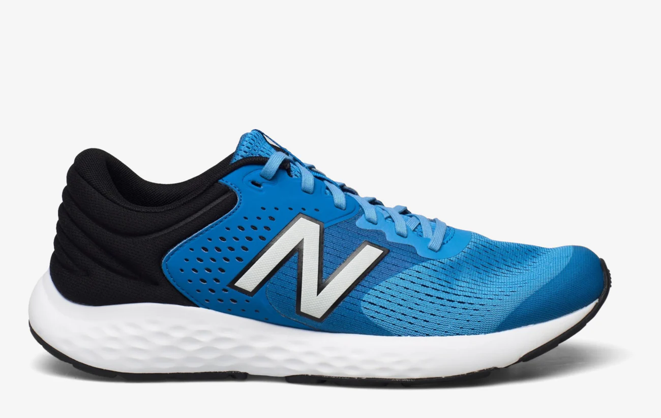 Men's Wide Fit New Balance M520CL7 Walking & Running Trainers - Light Blue Black - Image 5