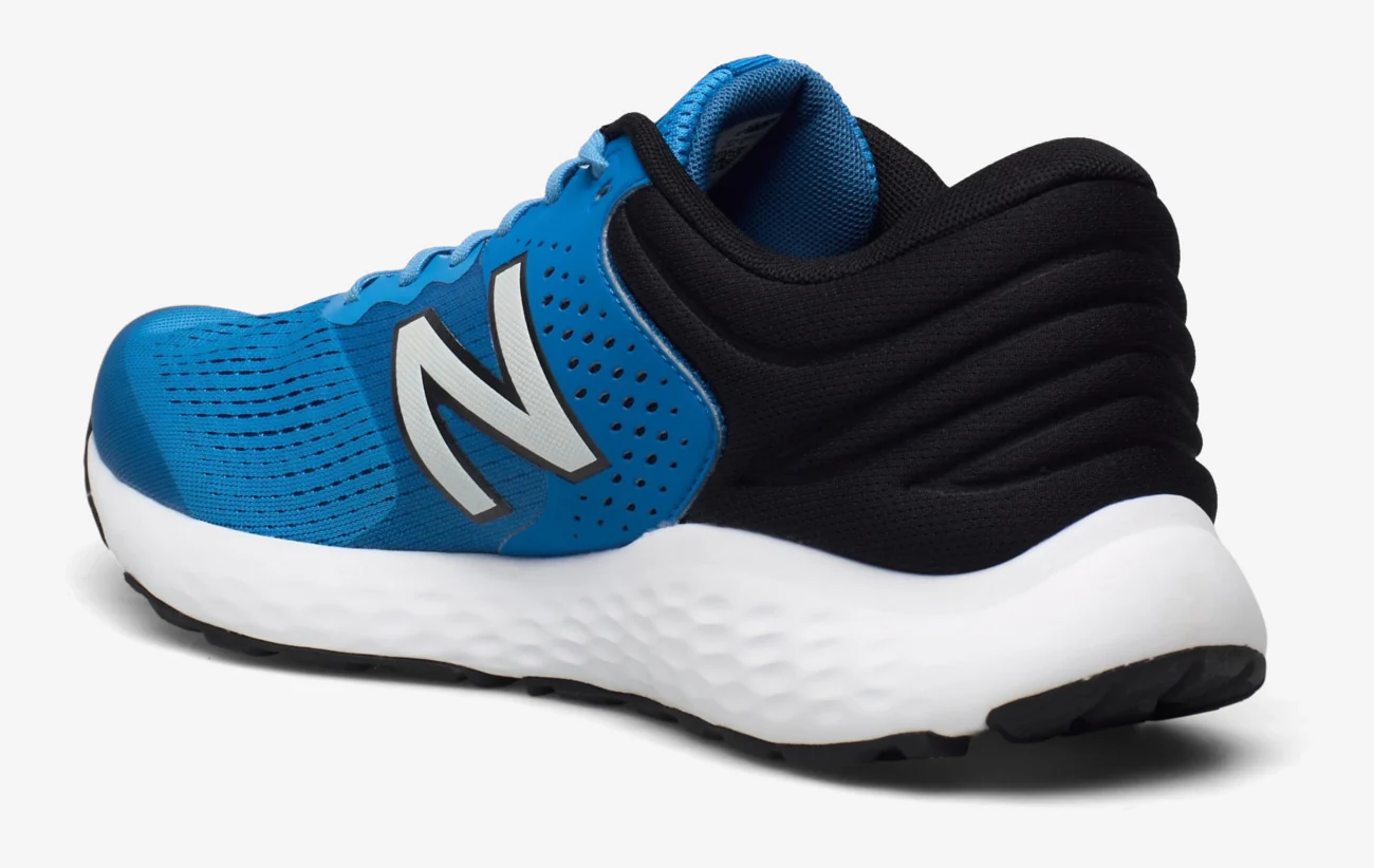 Men's Wide Fit New Balance M520CL7 Walking & Running Trainers - Light Blue Black - Image 6