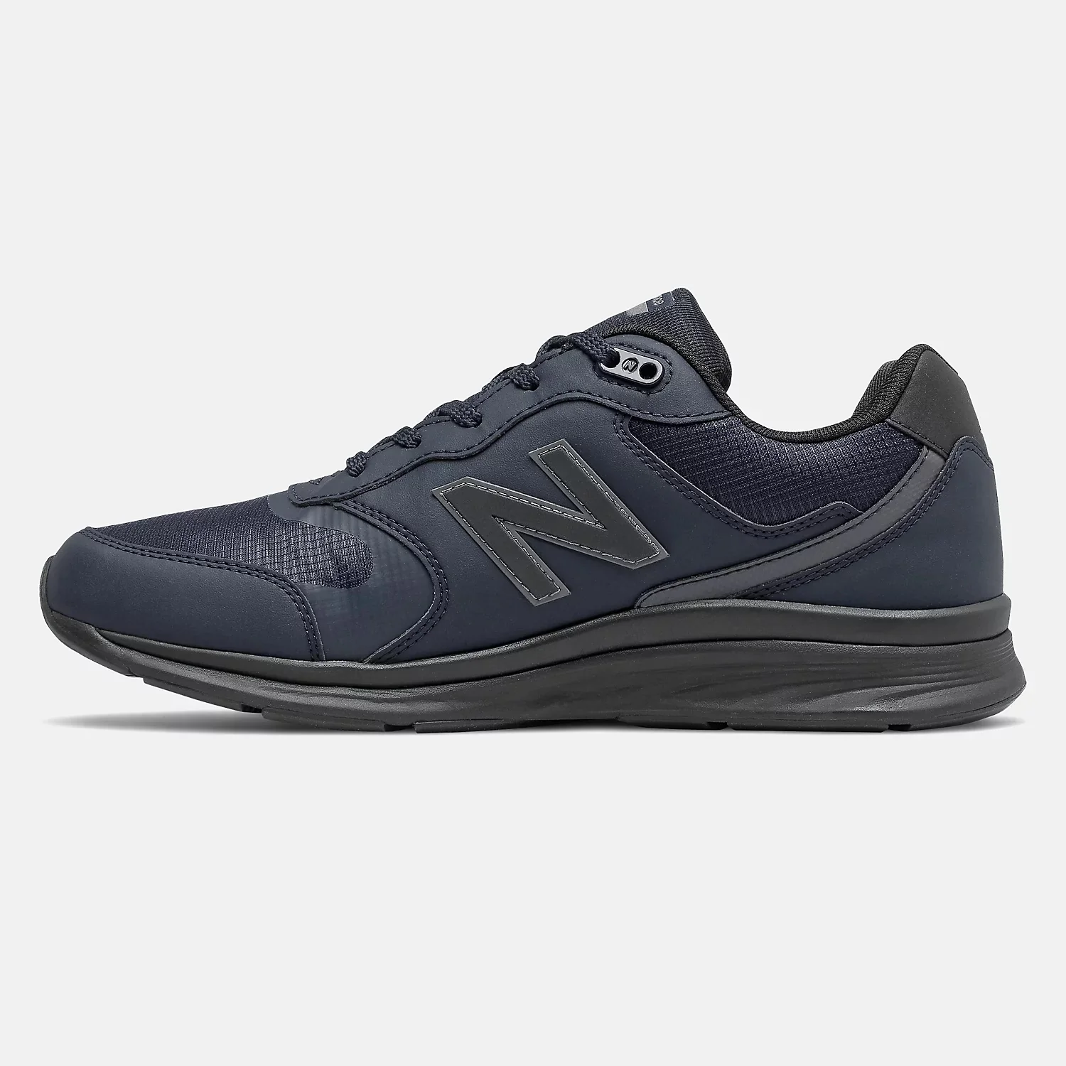 Mens Wide Fit New Balance MW880GD4 Waterproof Walking Navy Trainers - Image 4