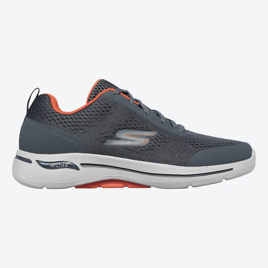 Men's Wide Fit Skechers Go Walk IDYLLIC 216116 Arch Fit Trainers - Image 7