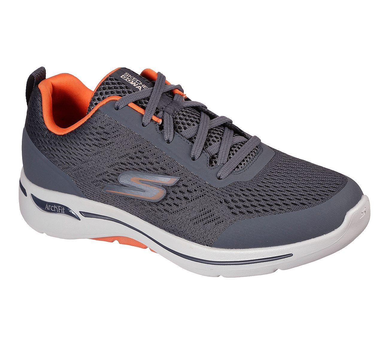 Men's Wide Fit Skechers Go Walk IDYLLIC 216116 Arch Fit Trainers - Image 9
