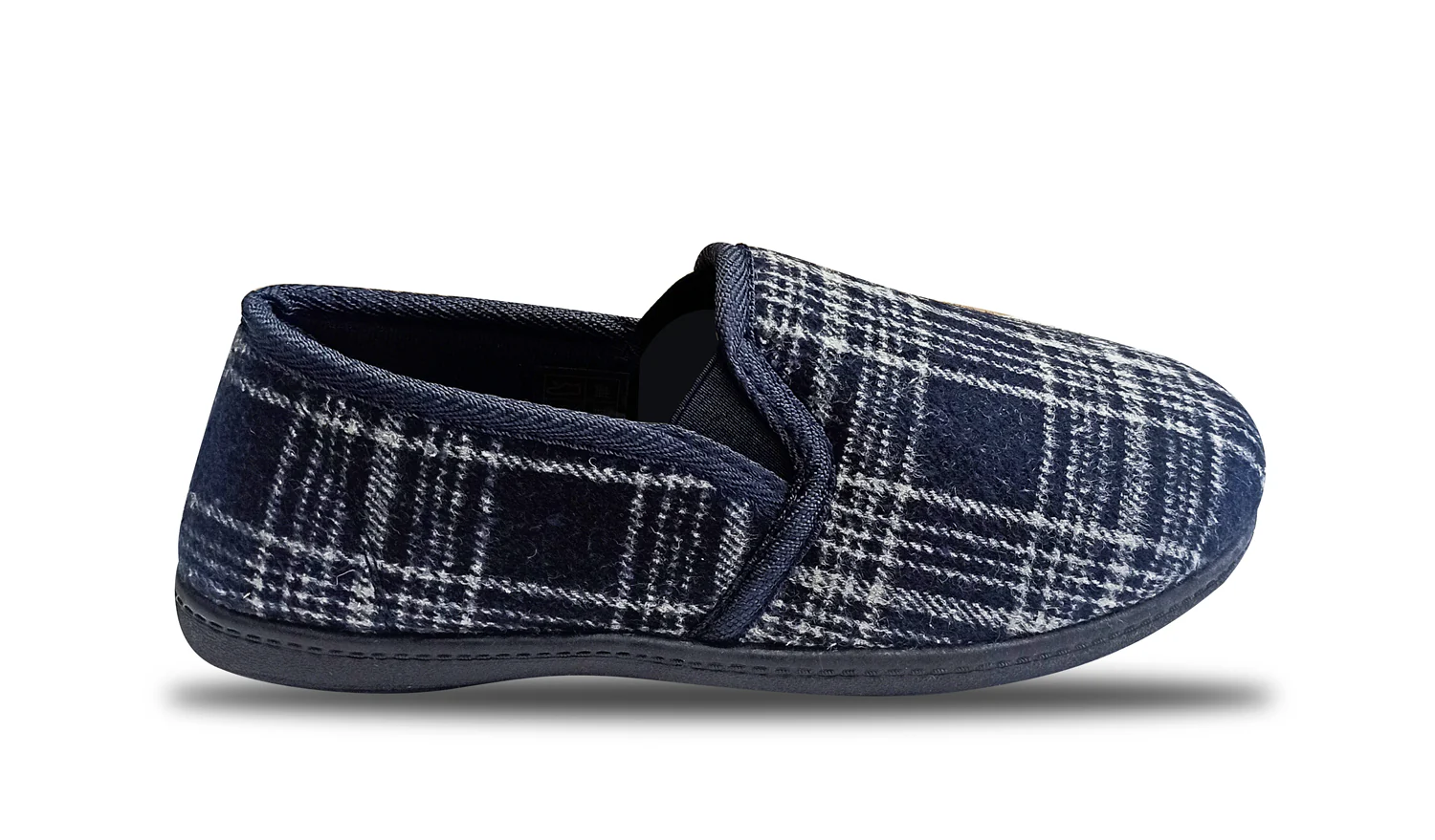Mens Sleephhh Wide Fit Slip On House Slippers - Image 5