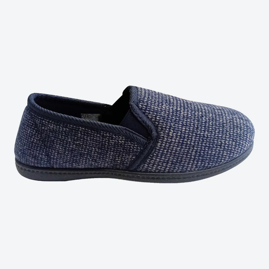 Mens Sleephhh Wide Fit Slip On House Slippers - Image 7