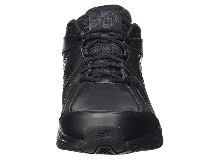 Mens Wide Fit New Balance 624V5 Black Trainers ABZORB - Image 5