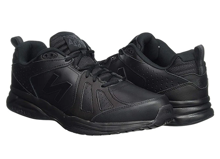 Mens Wide Fit New Balance 624V5 Black Trainers ABZORB - Image 8