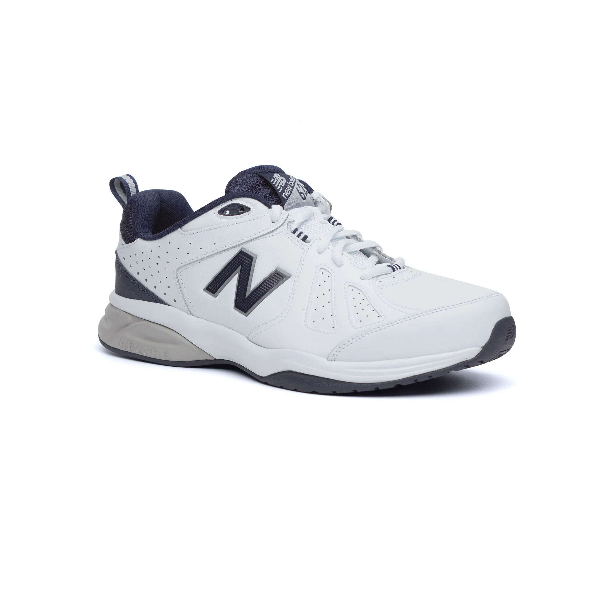 New Balance Mens Wide Fit 624V5 Trainers - White (2E / 4E / 6E Width) ABZORB - Image 3