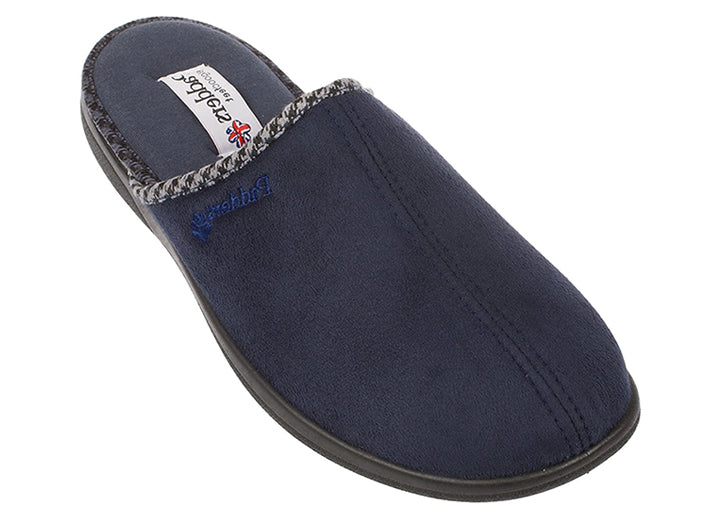 Mens Wide Fit Padders Luke Mule Slippers - Image 3