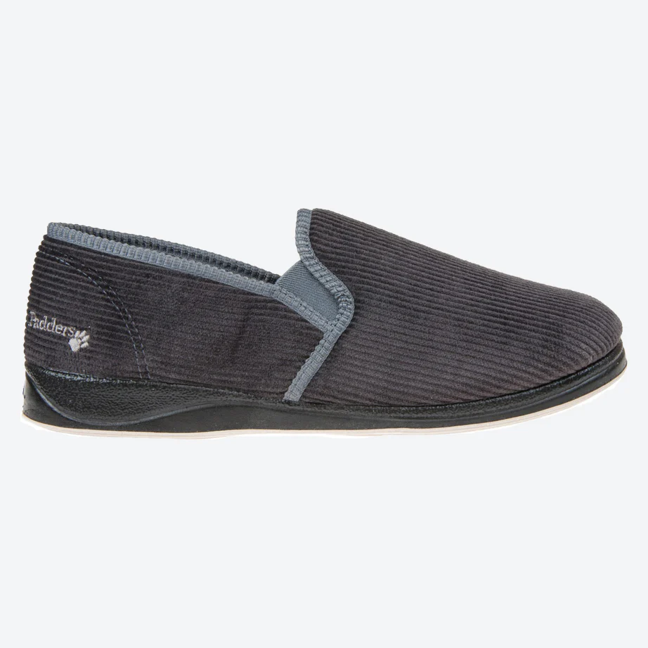 Mens Wide Fit Padders Albert Slip On Slippers - Image 21