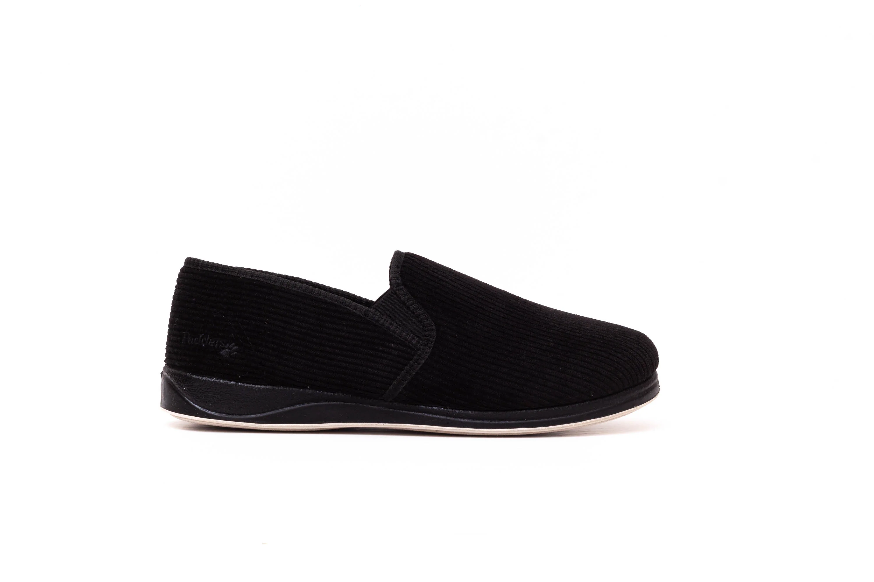 Mens Wide Fit Padders Albert Slip On Slippers - Image 5