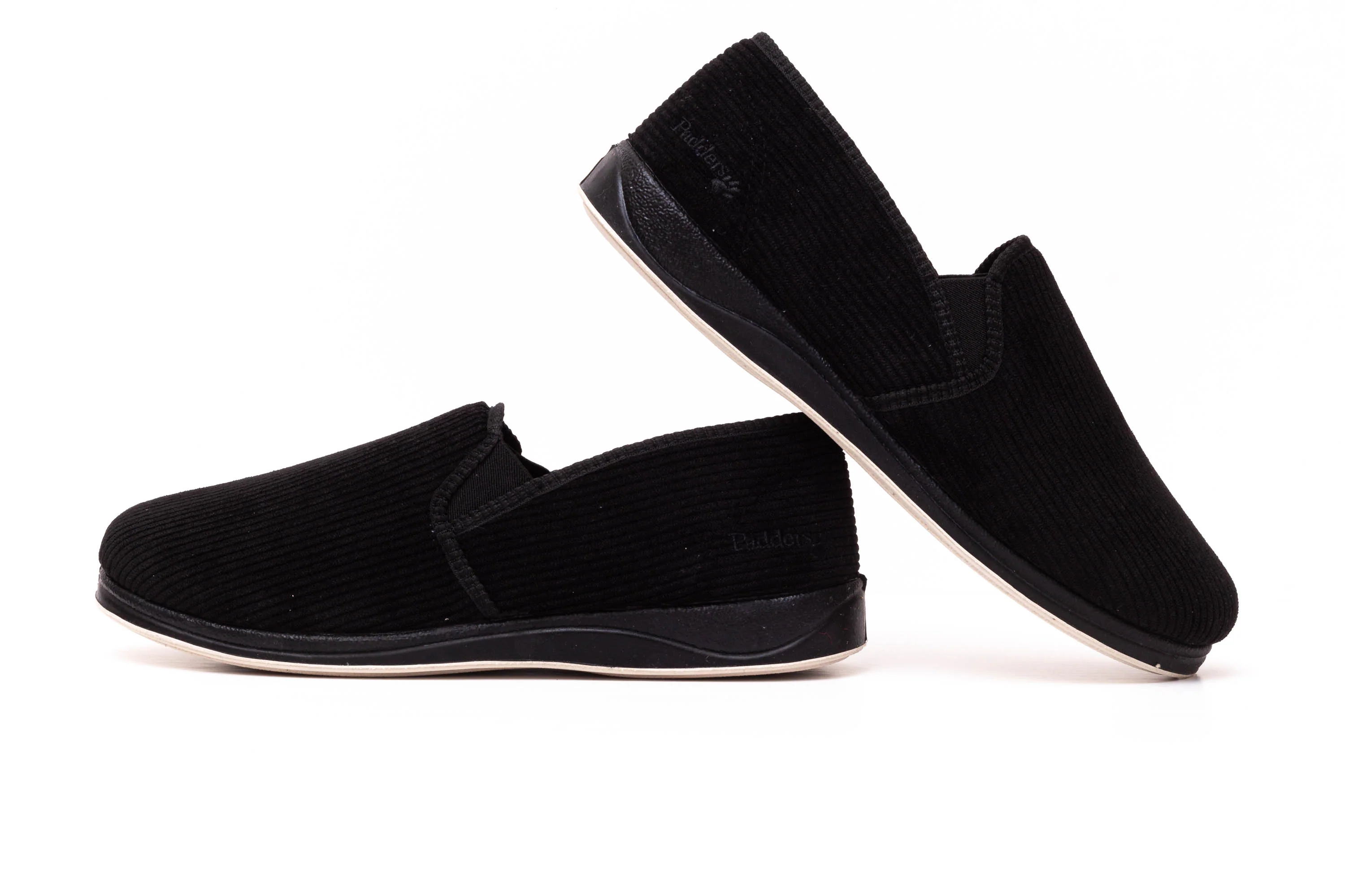 Mens Wide Fit Padders Albert Slip On Slippers - Image 7
